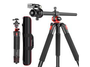 Neewer Camera Tripod with 360 Degree Rotatable Center Column and Ball Head QR Plate- 72.5 inches Portable Magnesium Aluminium 4 Section Tripods Legs for DSLR Cameras Video Camcorders up to 33 pounds Neewer Camera Tripod with 360 Degree Rotatable Center Column and Ball Head QR Plate- 72.5 inches Portable Magnesium Aluminium 4 Section Tripods Legs for DSLR Cameras Video Camcorders up to 33 pounds