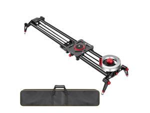 Neewer Camera Slider Video Track Dolly Rail Stabilizer: 31-inch/80cm, Flywheel Counterweight with Light Carbon Fiber Rails, Adjustable Legs, Carry Bag, DSLR Camera Camcorder Track for Filming Neewer Camera Slider Video Track Dolly Rail Stabilizer: 31-inch/80cm, Flywheel Counterweight with Light Carbon Fiber Rails, Adjustable Legs, Carry Bag, DSLR Camera Camcorder Track for Filming