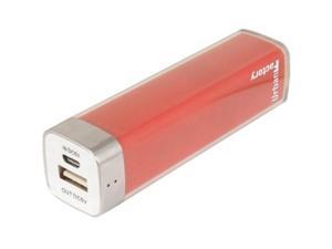 URBAN FACTORY Powerbank Emergency Universal Rechargeable 2600mAh Lipstick Battery for Portable Devices, 1A Output, Grey (BAT30UF). URBAN FACTORY Powerbank Emergency Universal Rechargeable 2600mAh Lipstick Battery for Portable Devices, 1A Output, Grey (BAT30UF).