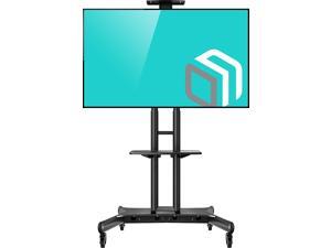 ONKRON Mobile TV Stand with Wheels Rolling TV Cart for 55 to 80 Inch LCD LED Flat Panel TVs (TS1881) ONKRON Mobile TV Stand with Wheels Rolling TV Cart for 55 to 80 Inch LCD LED Flat Panel TVs (TS1881)