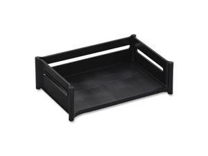 Rubbermaid RUB18041 Mega Stackable Tray- 4-.50in.H Cap.- 9in.x12-.88in.x5-.56in.- Black Rubbermaid RUB18041 Mega Stackable Tray- 4-.50in.H Cap.- 9in.x12-.88in.x5-.56in.- Black