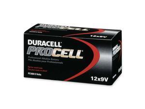 DURACELL Procell PC1604 9V Alkaline Battery, 12-box DURACELL Procell PC1604 9V Alkaline Battery, 12-box