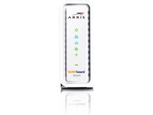 ARRIS SURFboard N300 DOCSIS 3.0 Cable Modem Router (SBG6400) Certified with Comcast Xfinity, Time Warner Cable, Charter, Cox, Cablevision, and more (White Retail Packaging) ARRIS SURFboard N300 DOCSIS 3.0 Cable Modem Router (SBG6400) Certified with Comcast Xfinity, Time Warner Cable, Charter, Cox, Cablevision, and more (White Retail Packaging)