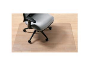 Deflecto Corporation Recycled Chairmat Hard Floor 46"x60" Lip 25"x12" Clear Deflecto Corporation Recycled Chairmat Hard Floor 46"x60" Lip 25"x12" Clear