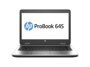 HP ProBook 645 G2 14" LCD Notebook - AMD A-Series A6-8500B Dual-core (2 Core) 1.60 GHz - 4 GB DDR3L SDRAM - 500 GB HDD - Windows 10 Pro 64-bit HP ProBook 645 G2 14" LCD Notebook - AMD A-Series A6-8500B Dual-core (2 Core) 1.60 GHz - 4 GB DDR3L SDRAM - 500 GB HDD - Windows 10 Pro 64-bit