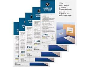 Business Source Bright White Premium-quality Address Labels Business Source Bright White Premium-quality Address Labels