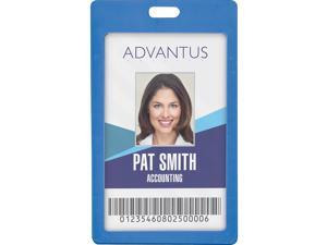 Advantus Vertical Rigid ID Badge Holder Advantus Vertical Rigid ID Badge Holder