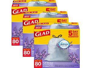 Glad Lavender Scent 13-gal Kitchen Trash Bags Glad Lavender Scent 13-gal Kitchen Trash Bags