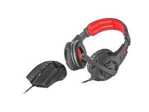Trust GXT 784 Gaming Set 2 In 1 - Accurate 4800 dpi Gaming Mouse and Comfortable Over-ear Gaming Headset - Black Trust GXT 784 Gaming Set 2 In 1 - Accurate 4800 dpi Gaming Mouse and Comfortable Over-ear Gaming Headset - Black