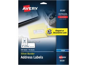Avery® Easy Peel Metallic Border Address Labels Avery® Easy Peel Metallic Border Address Labels