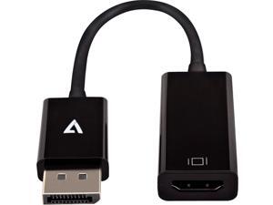 V7 Displayport to HDMI Adapter Black Slim V7 Displayport to HDMI Adapter Black Slim
