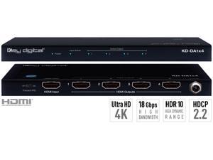 Key Digital KD-DA1x4 1x4 HDMI Distribution Amplifier w HDCP 2.2/ Ultra HD/4K Key Digital KD-DA1x4 1x4 HDMI Distribution Amplifier w HDCP 2.2/ Ultra HD/4K