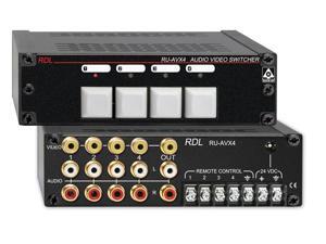 4x1 Phono Audio/Video Switcher 4x1 Phono Audio/Video Switcher