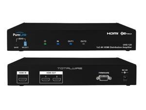 PureLink UHD-120 1x2 Ultra HD/4K HDMI Distribution Amplifier PureLink UHD-120 1x2 Ultra HD/4K HDMI Distribution Amplifier
