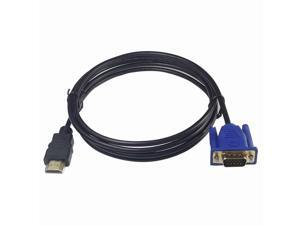 Premium Version 6 ft 1.8M HDMI Male to VGA Male Cable HDMI Male HD15 Adapter Cable For PC TV Premium Version 6 ft 1.8M HDMI Male to VGA Male Cable HDMI Male HD15 Adapter Cable For PC TV
