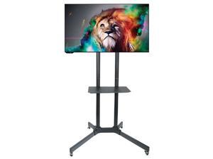 Husky Mounts Mobile TV Stand Heavy Duty Universal Rolling TV Cart Fits Most 32" – 70" Inch LED LCD TVs with Shelf and Mount Husky Mounts Mobile TV Stand Heavy Duty Universal Rolling TV Cart Fits Most 32" – 70" Inch LED LCD TVs with Shelf and Mount