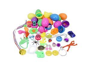 Mini Surprise Toy Prefilled Plastic Easter Eggs, Party Game Prizes, Goodie Bag Fillers, Basket Stuffers, Classroom Prize Supplies - 2.5 Inches Bright Colorful, 33 Kinds of Popular Toys for Boys, Girls Mini Surprise Toy Prefilled Plastic Easter Eggs, Party Game Prizes, Goodie Bag Fillers, Basket Stuffers, Classroom Prize Supplies - 2.5 Inches Bright Colorful, 33 Kinds of Popular Toys for Boys, Girls