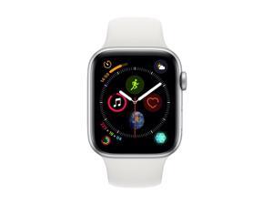 Apple Watch Series 4 GPS, 44mm Silver Aluminum Case with White Sand Sport Band Apple Watch Series 4 GPS, 44mm Silver Aluminum Case with White Sand Sport Band