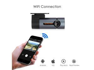 AUTO-VOX WiFi Dash Cam D6 Pro FHD 1080P Dashboard Camera Recorder Car Dash Cam with Super Night Vision,G-Sensor, WDR, Loop Recording,300°Rotate Angle AUTO-VOX WiFi Dash Cam D6 Pro FHD 1080P Dashboard Camera Recorder Car Dash Cam with Super Night Vision,G-Sensor, WDR, Loop Recording,300°Rotate Angle