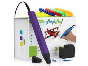 MorphPen Professional 3D Pen for Printing and Modeling - 3D Printing Pen (Purple) MorphPen Professional 3D Pen for Printing and Modeling - 3D Printing Pen (Purple)
