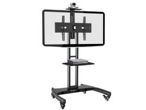 Rocelco VSTC Standard Rolling, Mobile TV Cart Mount (Black) Mobile Cart Rocelco VSTC Standard Rolling, Mobile TV Cart Mount (Black) Mobile Cart