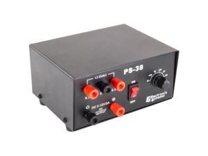 AC/DC Power Supply - 12.6VAC @ 1A, unregulated / DC output of 3,4.5,6,7.5,9,12V AC/DC Power Supply - 12.6VAC @ 1A, unregulated / DC output of 3,4.5,6,7.5,9,12V