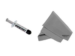 Arctic Silver 5 Thermal Compound - 3.5 grams+ MicroFiber 7" X 6" Cleaning Cloth (Value Pack) Arctic Silver 5 Thermal Compound - 3.5 grams+ MicroFiber 7" X 6" Cleaning Cloth (Value Pack)