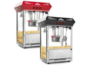 Olde Midway Bar Style Popcorn Machine Maker Popper with 8-Ounce Kettle - Black Olde Midway Bar Style Popcorn Machine Maker Popper with 8-Ounce Kettle - Black