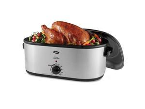 Oster 22-Quart Roaster Oven w/Self-Basting Lid and Defrost Setting, CKSTRS23-SB-D Oster 22-Quart Roaster Oven w/Self-Basting Lid and Defrost Setting, CKSTRS23-SB-D