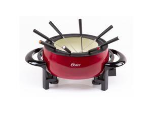 Oster Titanium Infused DuraCeramic™ 3-Qt Fondue Pot, Red FPSTFN7700R-TECO Oster Titanium Infused DuraCeramic™ 3-Qt Fondue Pot, Red FPSTFN7700R-TECO