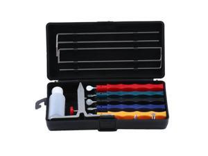 Deluxe Precision 5 Stones Sharpening System Extra Coarse Knife Sharpener Kit black Deluxe Precision 5 Stones Sharpening System Extra Coarse Knife Sharpener Kit black