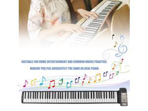 Hand Roll Up Electronic Piano Pad Built-in Speaker 88 Key Electronic Piano Keyboard Flexible Musical Instrument For Kids Hand Roll Up Electronic Piano Pad Built-in Speaker 88 Key Electronic Piano Keyboard Flexible Musical Instrument For Kids