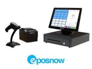 Retail Cloud Point of Sale System - includes Touchscreen PC, POS Software (Epos Now), Receipt Printer, Scanner, and Cash Drawer. Retail Cloud Point of Sale System - includes Touchscreen PC, POS Software (Epos Now), Receipt Printer, Scanner, and Cash Drawer.