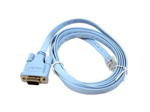 NEW 6FT Cisco Console Cable RJ45 Male DB9 Female Switch Router - 72-3383-01 NEW 6FT Cisco Console Cable RJ45 Male DB9 Female Switch Router - 72-3383-01
