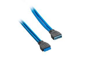 CableMod ModMesh Internal USB 3.0 50cm - Light Blue CableMod ModMesh Internal USB 3.0 50cm - Light Blue