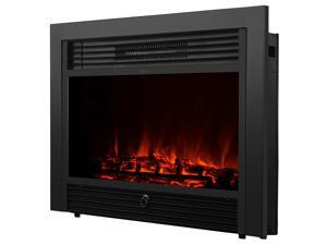 Embedded 28.5" Electric Fireplace Insert Heater Log Flame with Remote Control Embedded 28.5" Electric Fireplace Insert Heater Log Flame with Remote Control