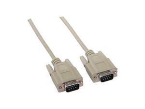 50Ft DB9 DB 9 9-Pin RS-232 Male to Male M/M Serial Cable 50Ft DB9 DB 9 9-Pin RS-232 Male to Male M/M Serial Cable