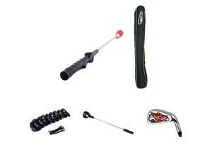 POSMA ST060C Adjustable Golf Swing Training Aid, Iron #7, Iron Club Headcovers, Portable Club Bag Bundle Kit Set for Tempo, Strength, Flexibility Training Trainer 5 Adjustable Settings Indoor/Outdoor POSMA ST060C Adjustable Golf Swing Training Aid, Iron #7, Iron Club Headcovers, Portable Club Bag Bundle Kit Set for Tempo, Strength, Flexibility Training Trainer 5 Adjustable Settings Indoor/Outdoor
