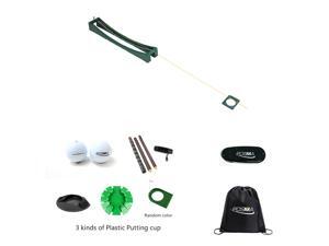 Posma PG090F Putting Training Long Track Gift Set With Posma Tour Ball+3 kinds of Plastic Putting cup+1 set of Detachable Wooden putter+Golf Putting Training Laser Aid+Black Cinch Sack Carry Bag Posma PG090F Putting Training Long Track Gift Set With Posma Tour Ball+3 kinds of Plastic Putting cup+1 set of Detachable Wooden putter+Golf Putting Training Laser Aid+Black Cinch Sack Carry Bag