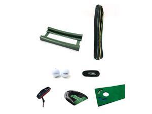 Posma PG100B Golf Easy Carry Putt Training short Track Gift Set With Tour Ball+Golf Putter #7 Club+Auto Return Putting Cup+Putting Mat+Golf Putt Training Laser Aid+Portable Lightweight Golf club Bag Posma PG100B Golf Easy Carry Putt Training short Track Gift Set With Tour Ball+Golf Putter #7 Club+Auto Return Putting Cup+Putting Mat+Golf Putt Training Laser Aid+Portable Lightweight Golf club Bag