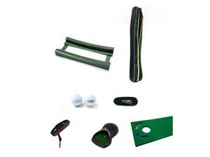 Posma PG100D Golf Easy Carry Putt Training short Track Gift Set With Tour Ball+Golf Putter #7 Club +Auto Return Putting Cup+Putting Mat+Golf Putt Training Laser Aid+Portable Lightweight Golf club Bag Posma PG100D Golf Easy Carry Putt Training short Track Gift Set With Tour Ball+Golf Putter #7 Club +Auto Return Putting Cup+Putting Mat+Golf Putt Training Laser Aid+Portable Lightweight Golf club Bag