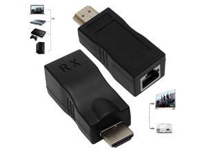 HDMI Extender Mini 4k 1080P HD 3D HDMI Extender 30M Sender Over Single RJ45 Cat 5e/6 Cable Network Ethernet Adapter for PC HDMI Extender Mini 4k 1080P HD 3D HDMI Extender 30M Sender Over Single RJ45 Cat 5e/6 Cable Network Ethernet Adapter for PC