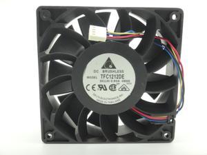 Original Delta TFC1212DE 120mm 12cm PWM 252CFM 12038 DC 12V 3.9A daul ball super air automobile pressurization serve cooling fan Original Delta TFC1212DE 120mm 12cm PWM 252CFM 12038 DC 12V 3.9A daul ball super air automobile pressurization serve cooling fan