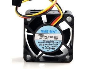 NMB 1608KL-05W-B39 24V 0.07a 0.08A 4CM 4020 Fans for Nake Machine Tools NMB 1608KL-05W-B39 24V 0.07a 0.08A 4CM 4020 Fans for Nake Machine Tools