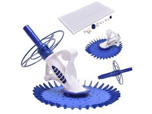 Automatic Swimming Pool Cleaner Set Clean Vacuum Inground Above Ground W/10 Hose Automatic Swimming Pool Cleaner Set Clean Vacuum Inground Above Ground W/10 Hose