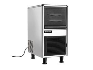 Freestanding Restaurant Bar Stainless Steel Commercial Ice Maker 110lbs/24h Freestanding Restaurant Bar Stainless Steel Commercial Ice Maker 110lbs/24h