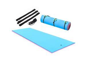 3-layer Water Mat Floating Pad Island Water Sports Recreation Relaxing 18' x 6' 3-layer Water Mat Floating Pad Island Water Sports Recreation Relaxing 18' x 6'