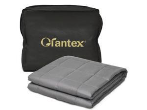 20 lbs Weighted Blankets Queen/King Size 100% Cotton w/ Glass Beads Dark Grey 20 lbs Weighted Blankets Queen/King Size 100% Cotton w/ Glass Beads Dark Grey