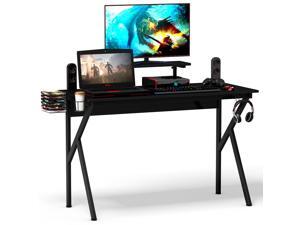 Gaming Desk Computer Desk PC Table Workstation with Cup Holder & Headphone Hook Gaming Desk Computer Desk PC Table Workstation with Cup Holder & Headphone Hook
