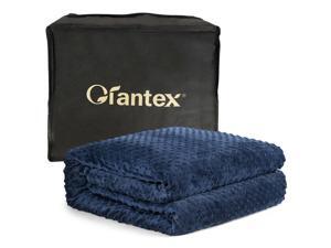 25lbs Weighted Blanket Removable Super Soft Crystal Cover w/ Glass Bead 60"x80" 25lbs Weighted Blanket Removable Super Soft Crystal Cover w/ Glass Bead 60"x80"